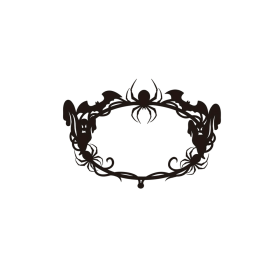 CIFbuy Gothic Bat Spiderweb Ghost Wall Hanging Halloween Decor for Indoor Outdoor Party Home Living Room (TikTok, temu pick-up service)